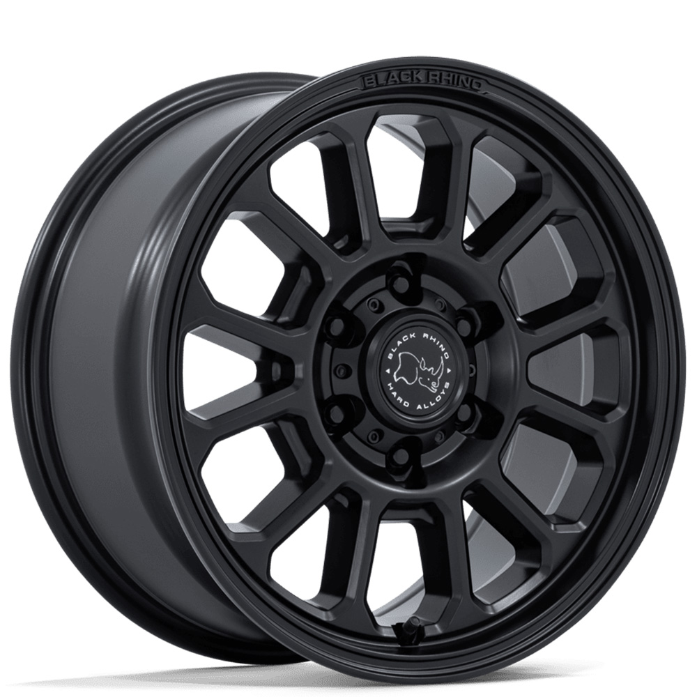 17" Black Rhino Wheels Alta BR033 Matte Black Off-Road Rims