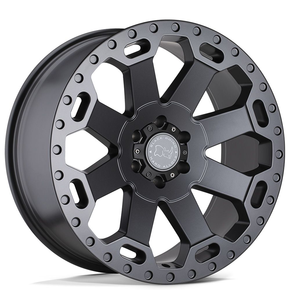 Black Rhino Fury Single Wheel (6x139.7) - Gloss Black