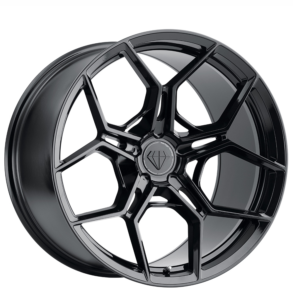 19/20" Blaque Diamond Wheels BD-F25 Gloss Black Flow Forged Rims 