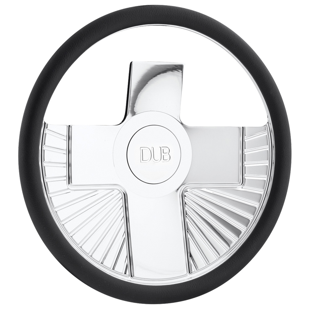 DUB Custom Steering Wheel Blessed Polished