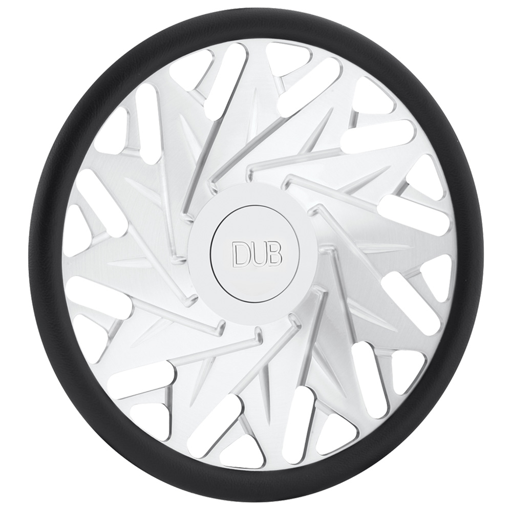 DUB Custom Steering Wheel Dazr Brushed