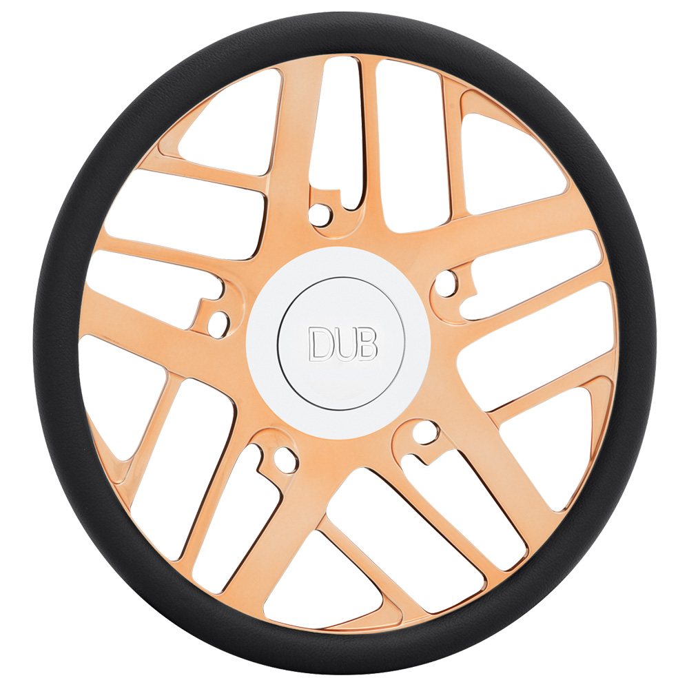 DUB Custom Steering Wheel Exotica Rose Gold