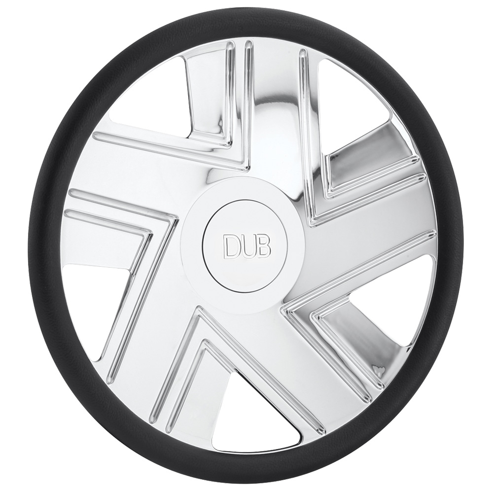 DUB Custom Steering Wheel Fader Polished