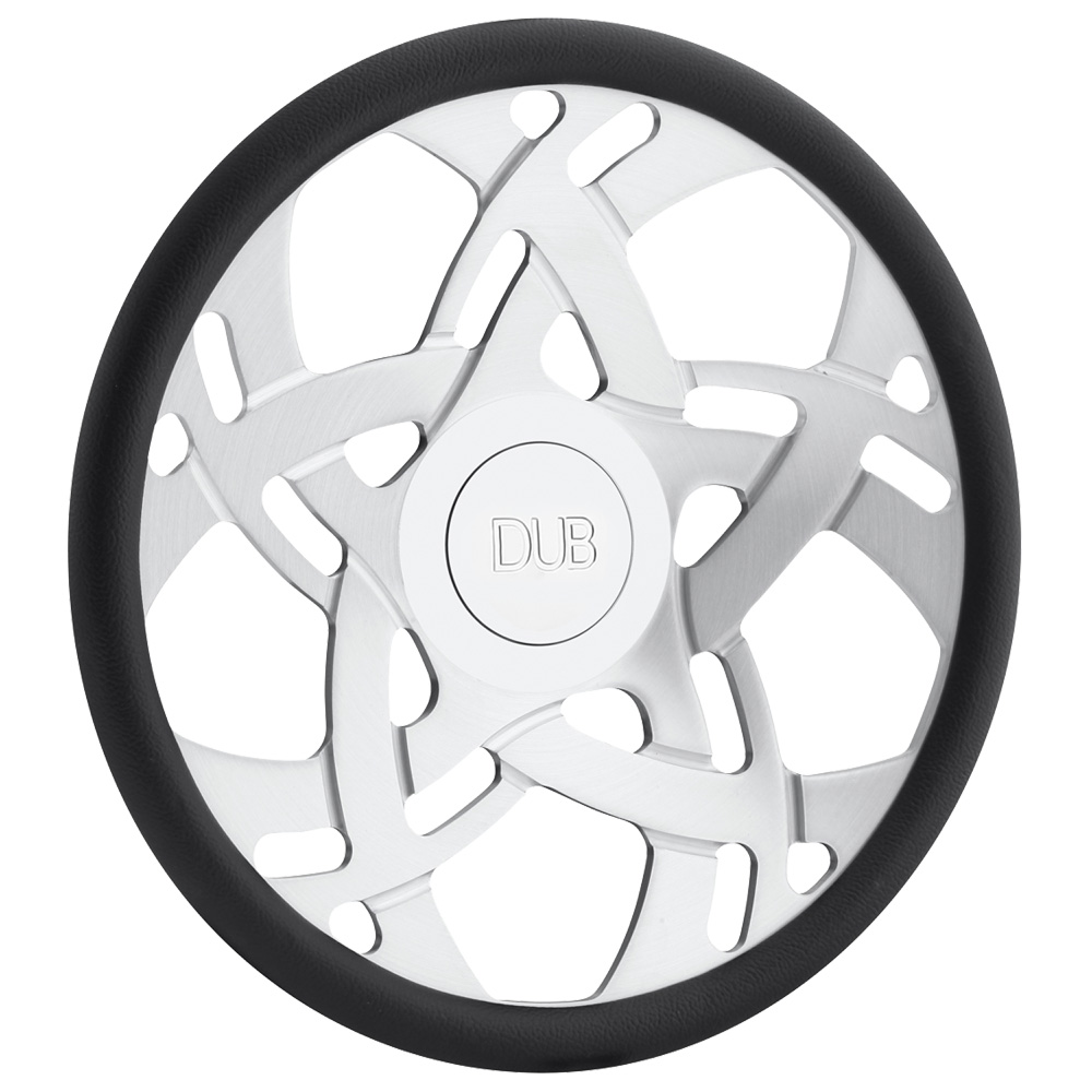 DUB Custom Steering Wheel Jungle Brushed