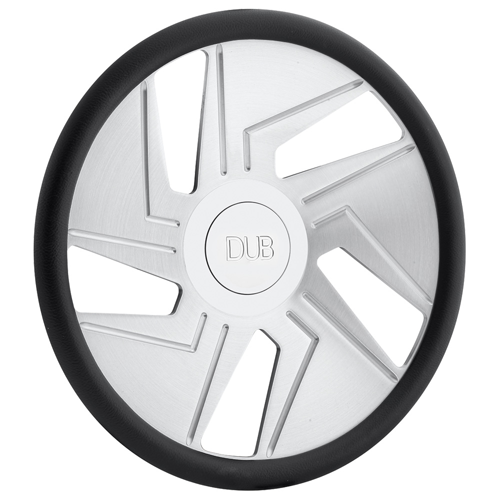 DUB Custom Steering Wheel Rackz Brushed