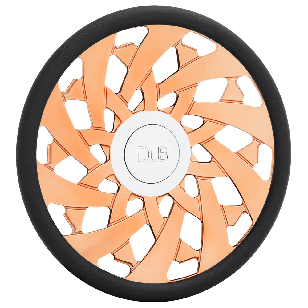 DUB Custom Steering Wheel Storm Rose Gold