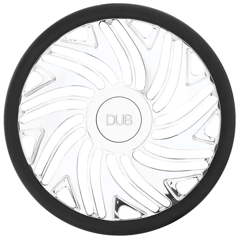 DUB Custom Steering Wheel Twisted Polished