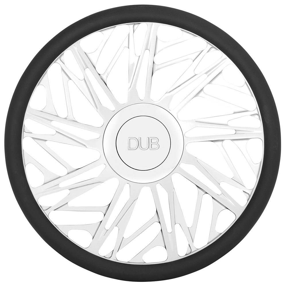 DUB Custom Steering Wheel Yeyo Brushed with Polish