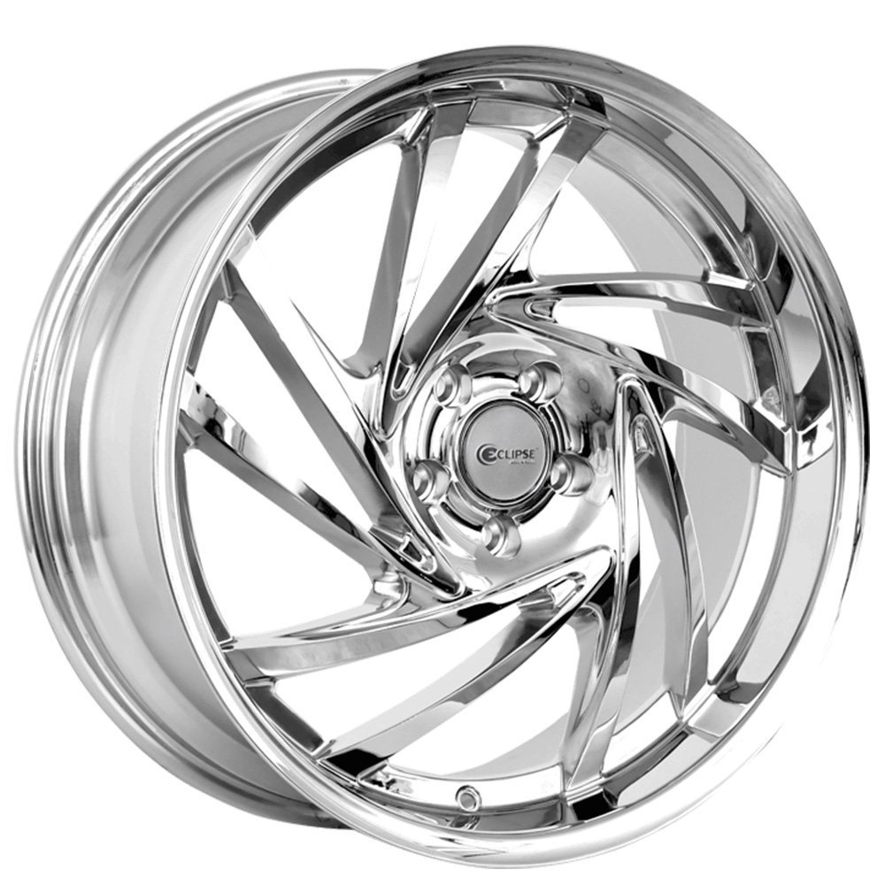 22" Eclipse Wheels 103 Chrome Rims