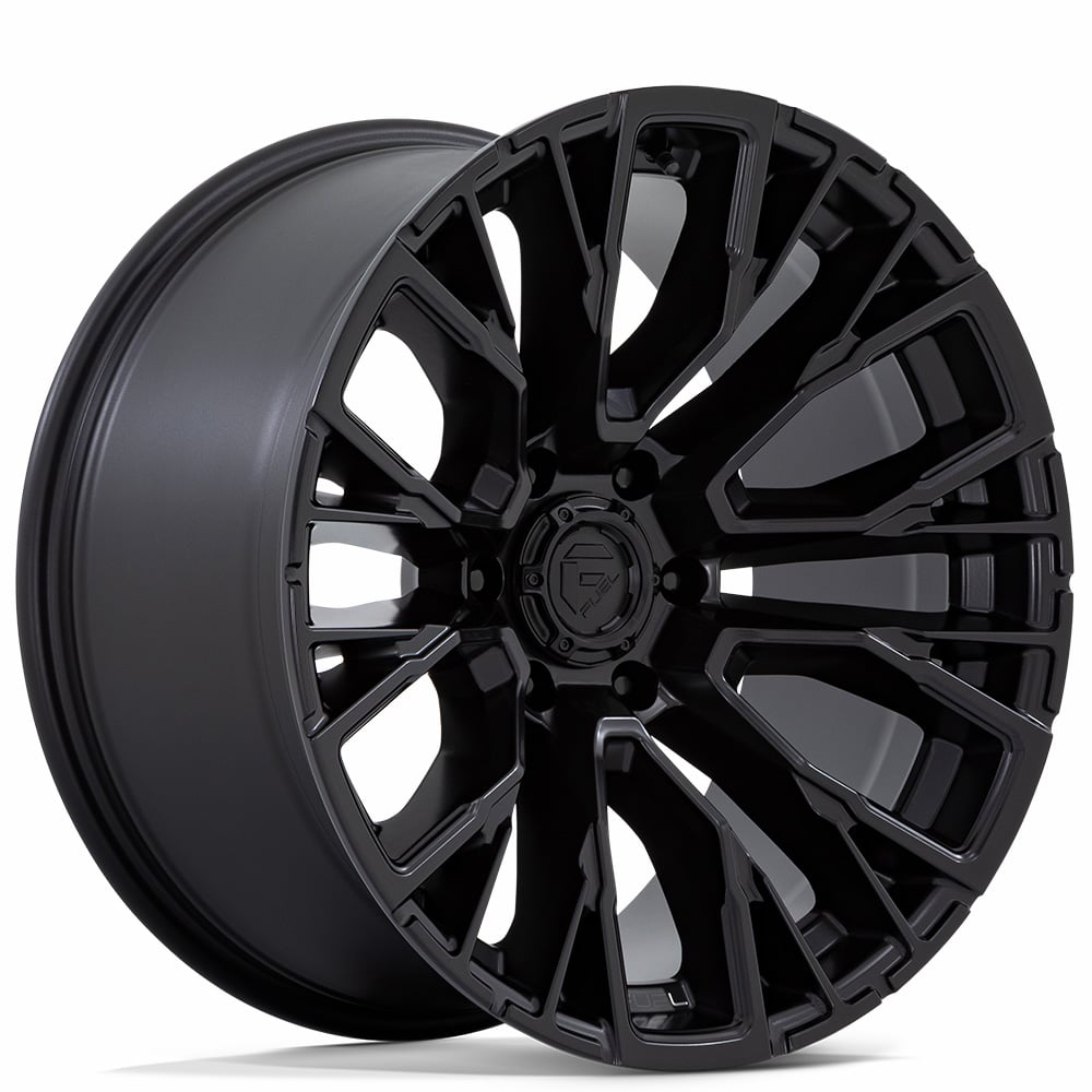 Fuel Wheels D Rebar Blackout Off Road Rims Fl