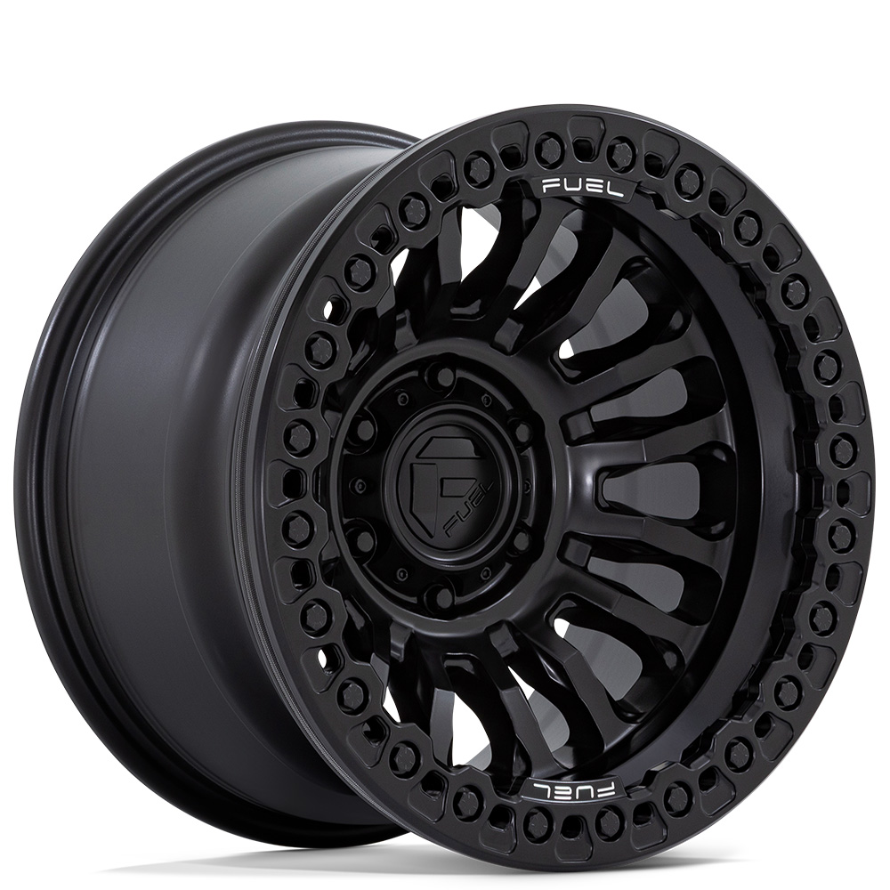 20" Fuel Wheels FC125 Rincon Beadlock Blackout Off-Road Rims