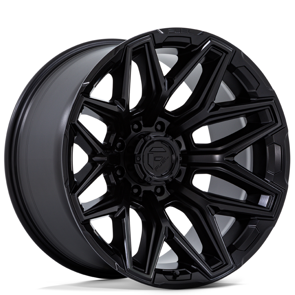 20" Fuel Wheels FC854 Flux 8 Blackout Off-Road Rims