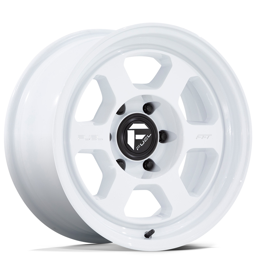 17" Fuel Wheels FC860 Hype Gloss White Off-Road Rims