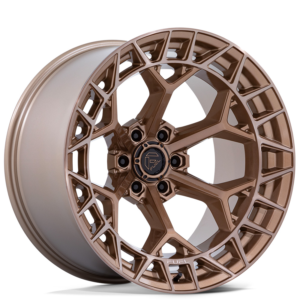 17" Fuel Wheels FC873 Charger Platinum Bronze 6-Lug Off-Road Rims