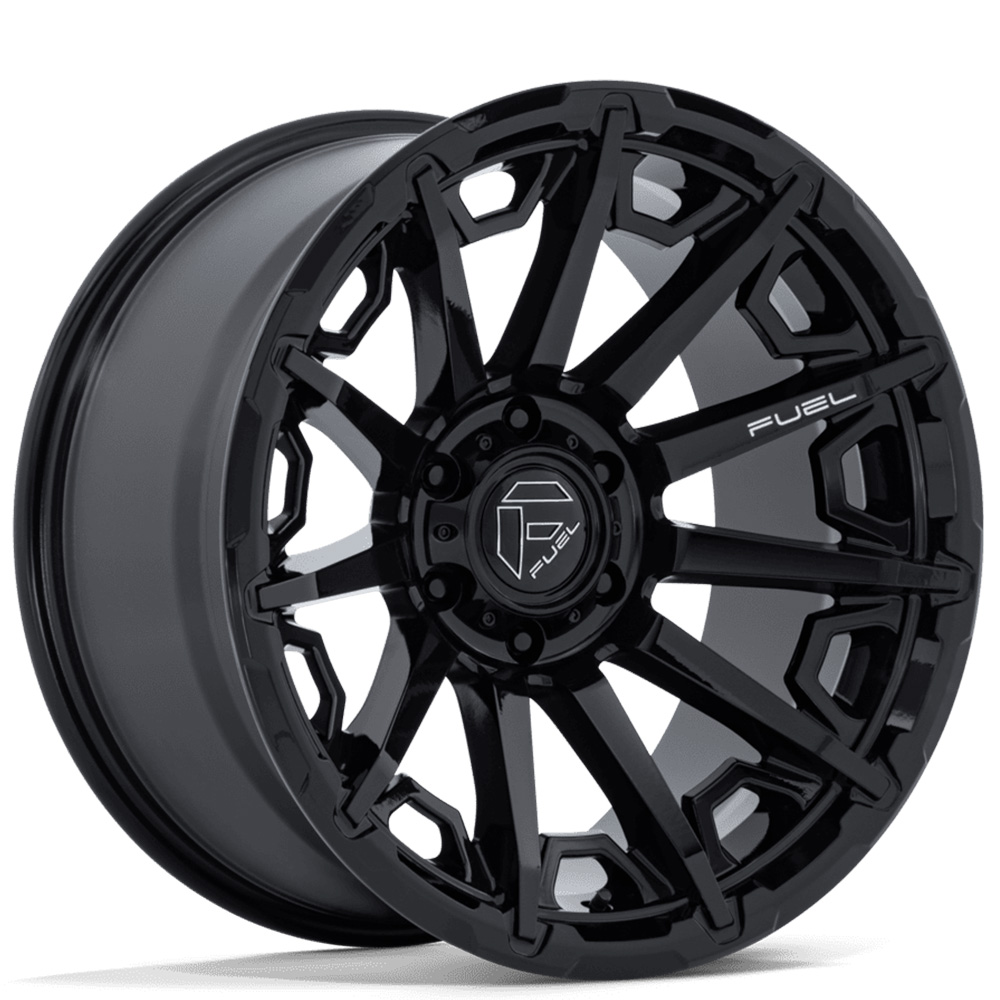 20" Fuel Wheels FC900 Grip Gloss Black Off-Road Rims