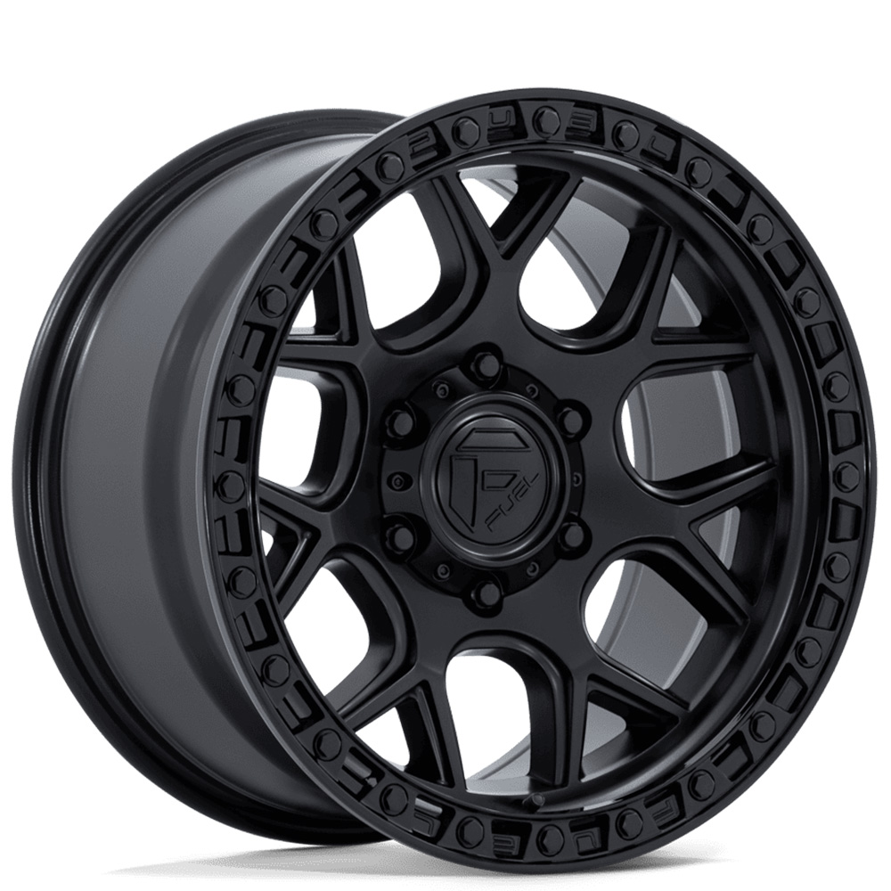 20" Fuel Wheels FC908 Puma Matte Black with Gloss Black Lip Off-Road Rims