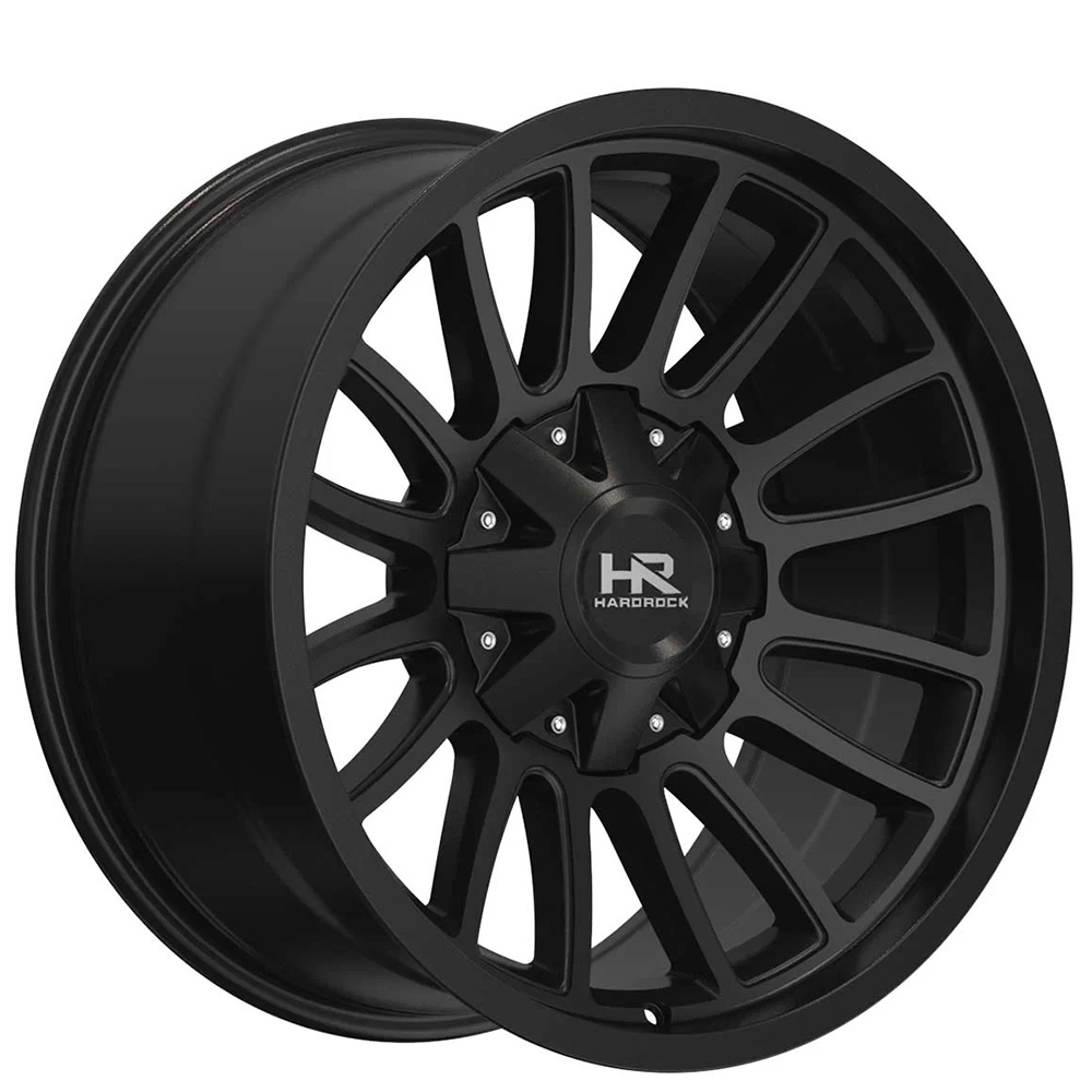 20" Hardrock Wheels H717 Tactical Gloss Black Off-Road Rims