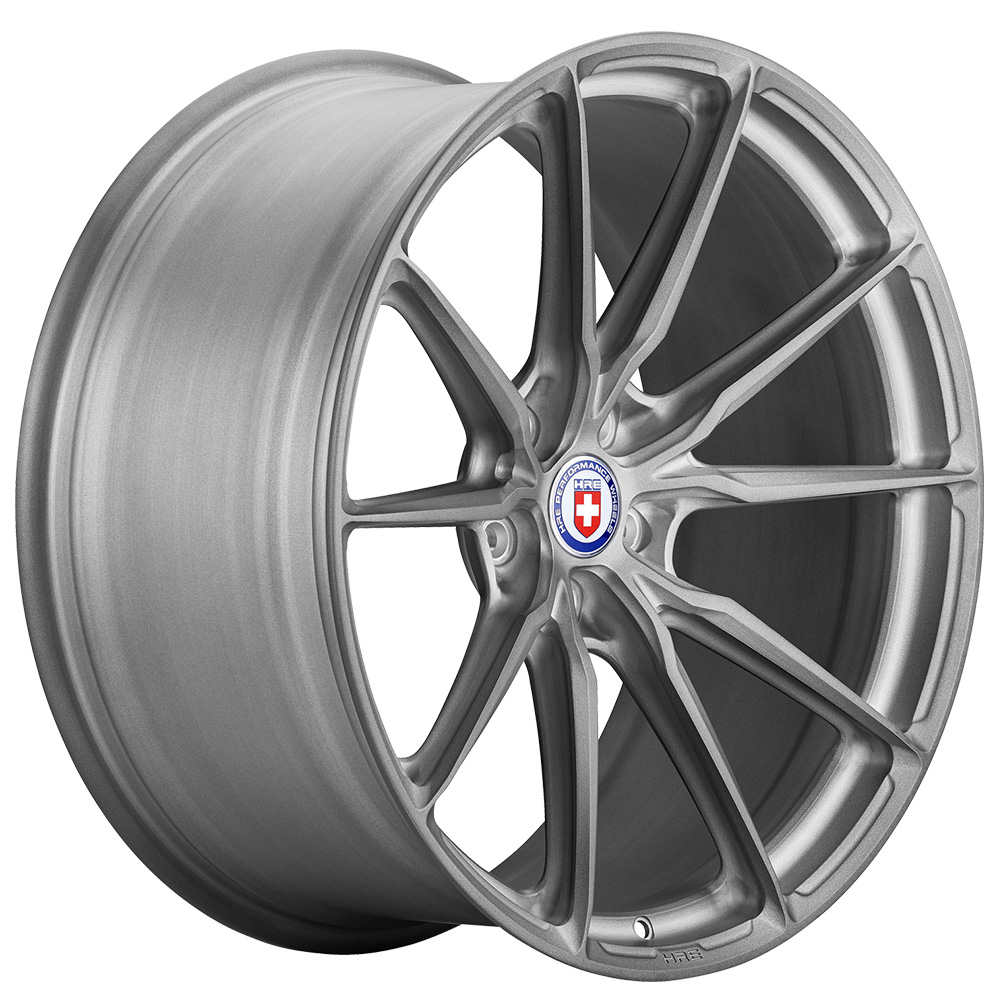 20" HRE Wheels P104SC Frozen Dark Clear Monoblock Forged Rims