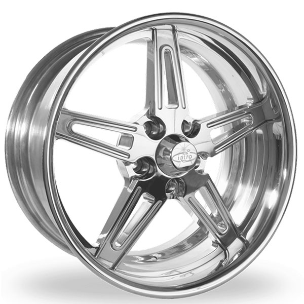 20" Intro Wheels Torino XLR Polished Welded Billet Rims.