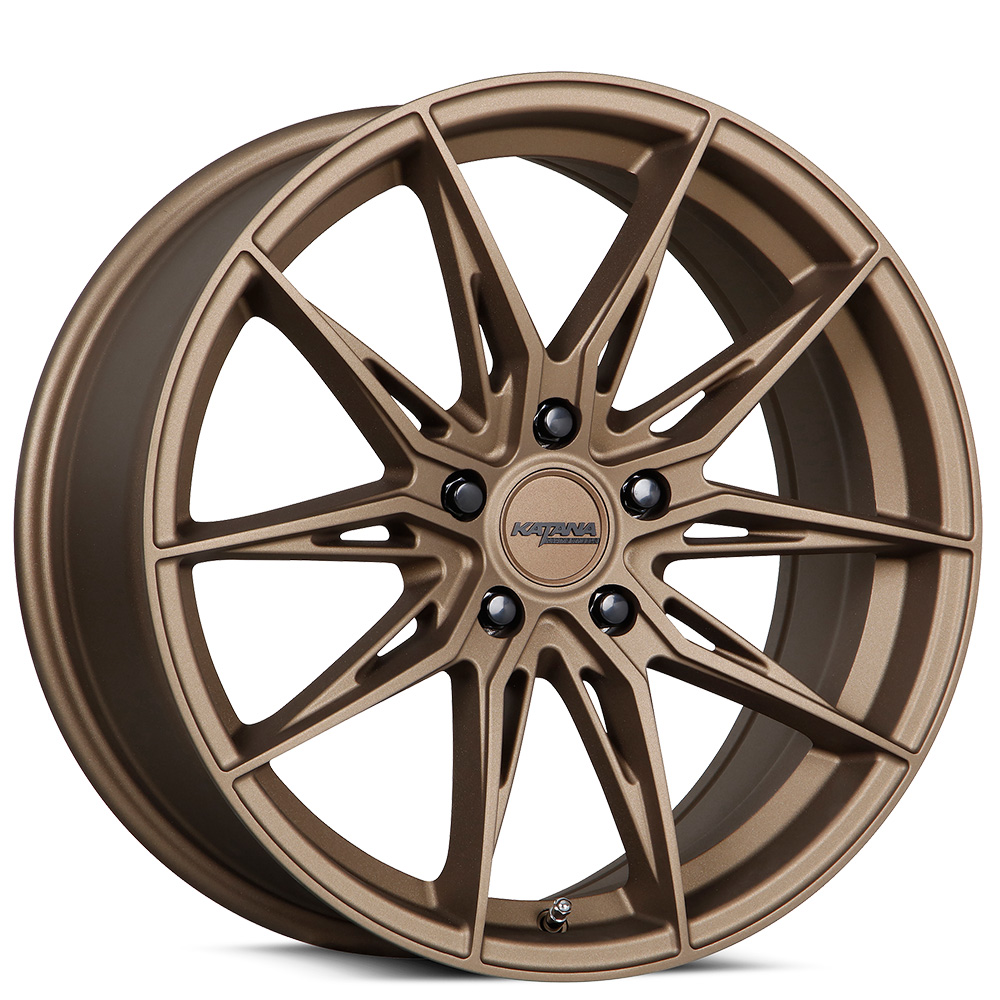 18" Katana Racing Wheels KR10 Matte Bronze Rims