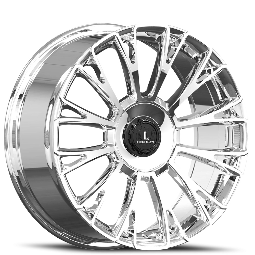 20" Luxxx Alloys Wheels Lux54 Chrome Rims