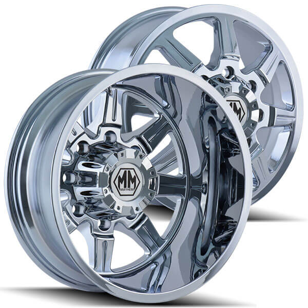 20 Mayhem Wheels 8101 Monstir Dually Chrome Off Road Rims Mhm016 2