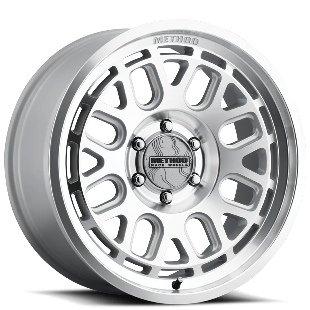 18" Method Wheels 321 Machined with Clear Coat Off-Road Rims