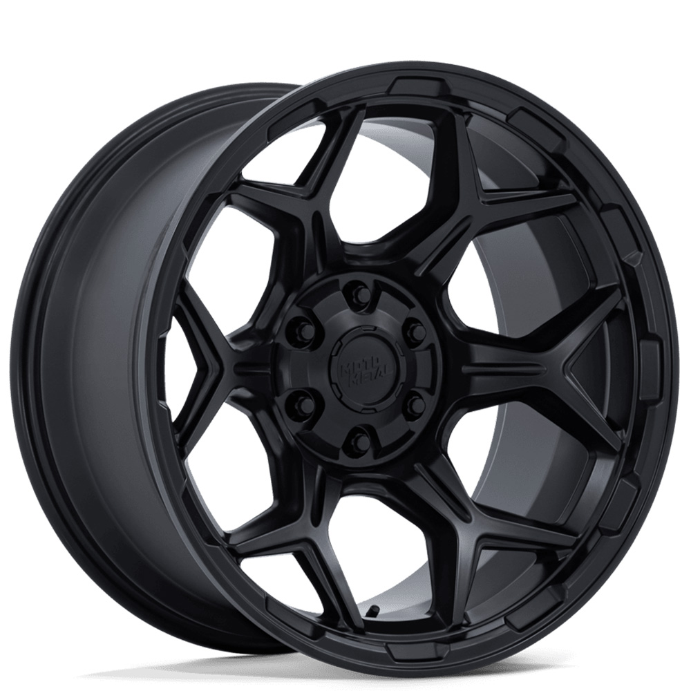 20" Moto Metal Wheels MO815 Dux Blackout Off-Road Rims
