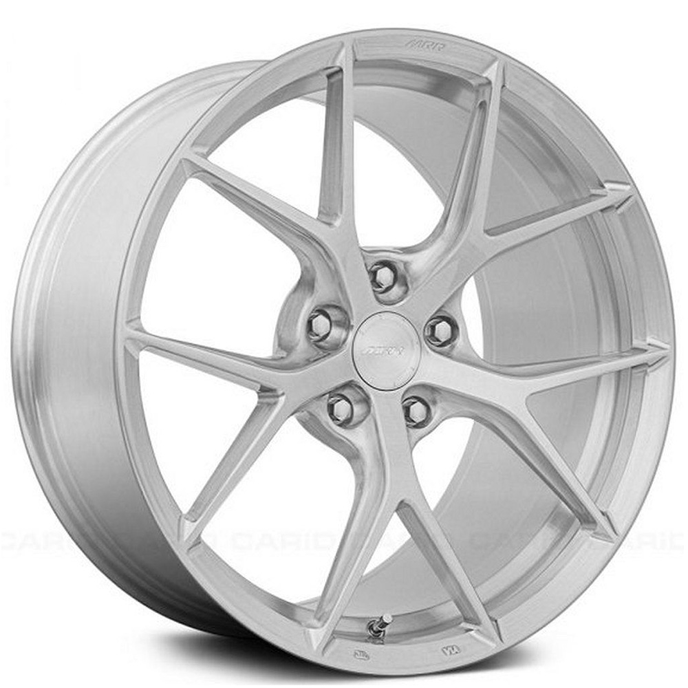21" MRR Wheels FS06 Brushed Clear Flow Formed Rims