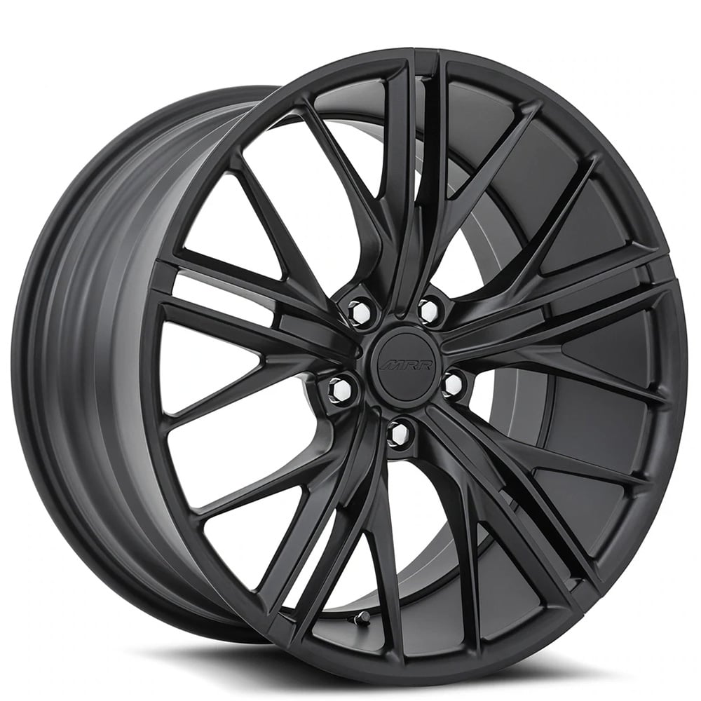 20" Staggered MRR Wheels M650 Satin Black Rims 