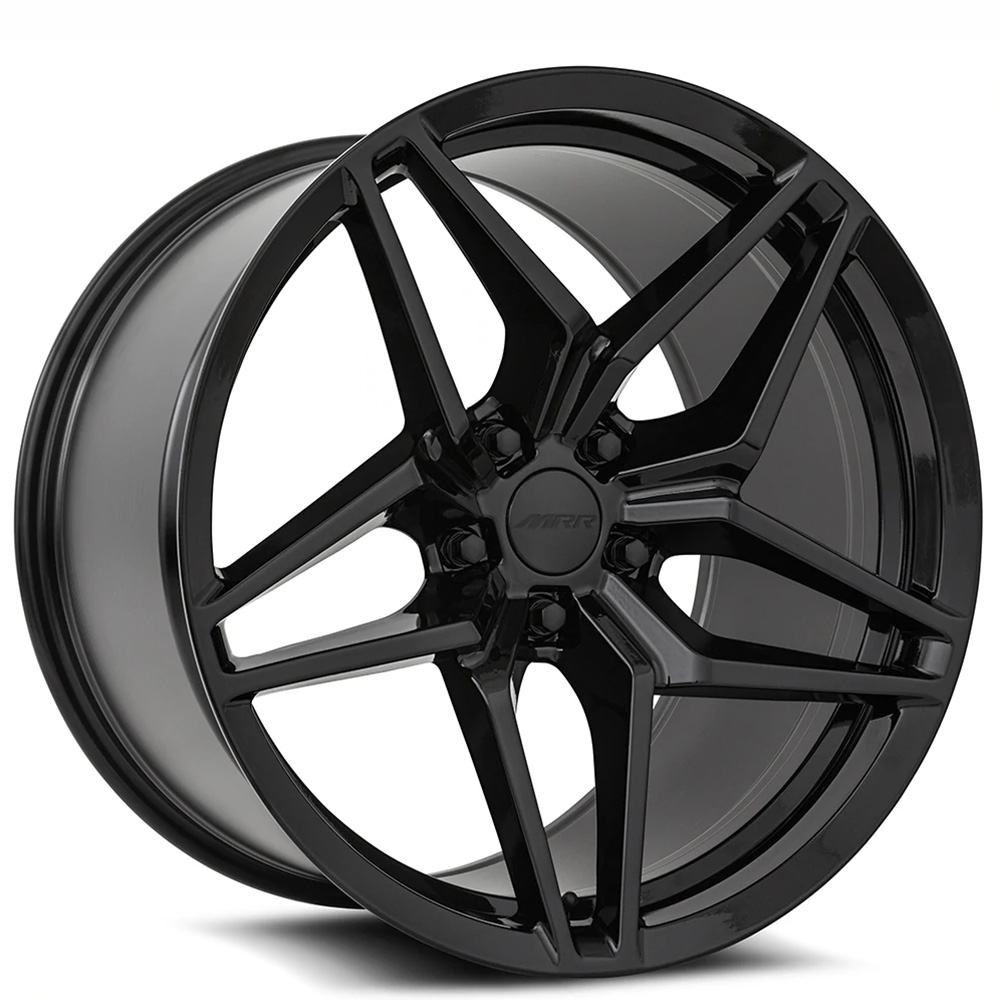 19" MRR Wheels M755 Gloss Black Corvette Rims