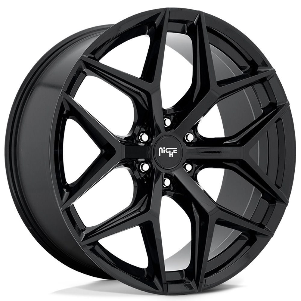 20 Niche Wheels M231 Vice Gloss Black 6 Lug Rims
