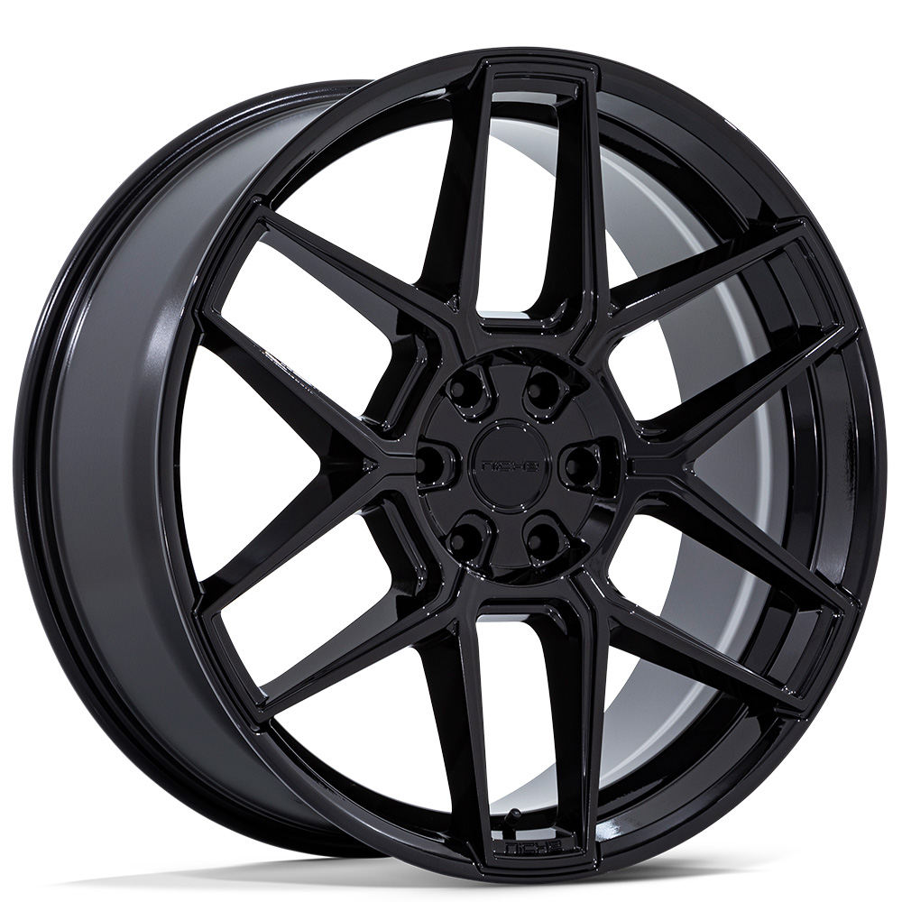 20" Niche Wheels NC281 Rise Gloss Black Rims