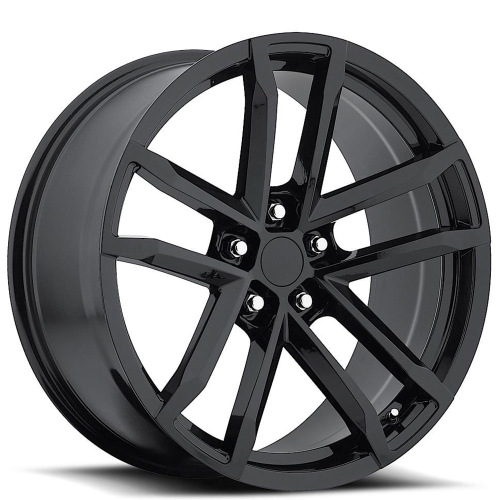 20" Chevy Camaro ZL1 Wheels FR 41 Gloss Black OEM Replica Rims