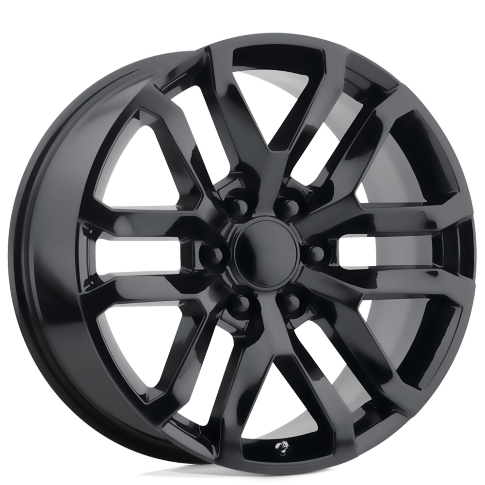 20" Performance Replicas Wheels PR196 Satin Black Rims