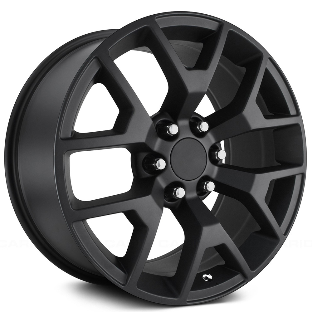 22" Performance Replicas Wheels PR169 Matte Black Rims
