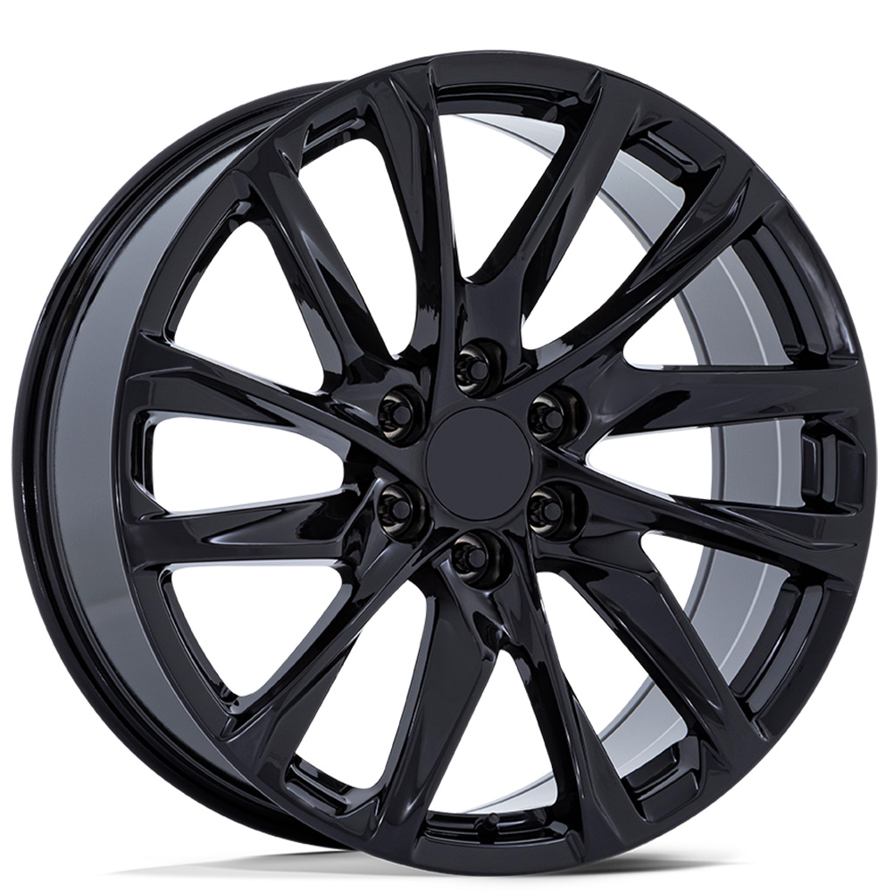 22" Performance Replicas Wheels PR213 Gloss Black Rims