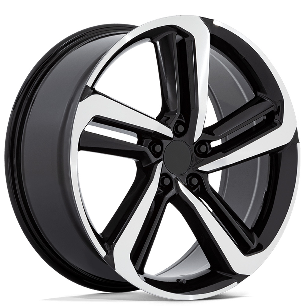 20" Performance Replicas Wheels PR216 Gloss Black Machined Rims