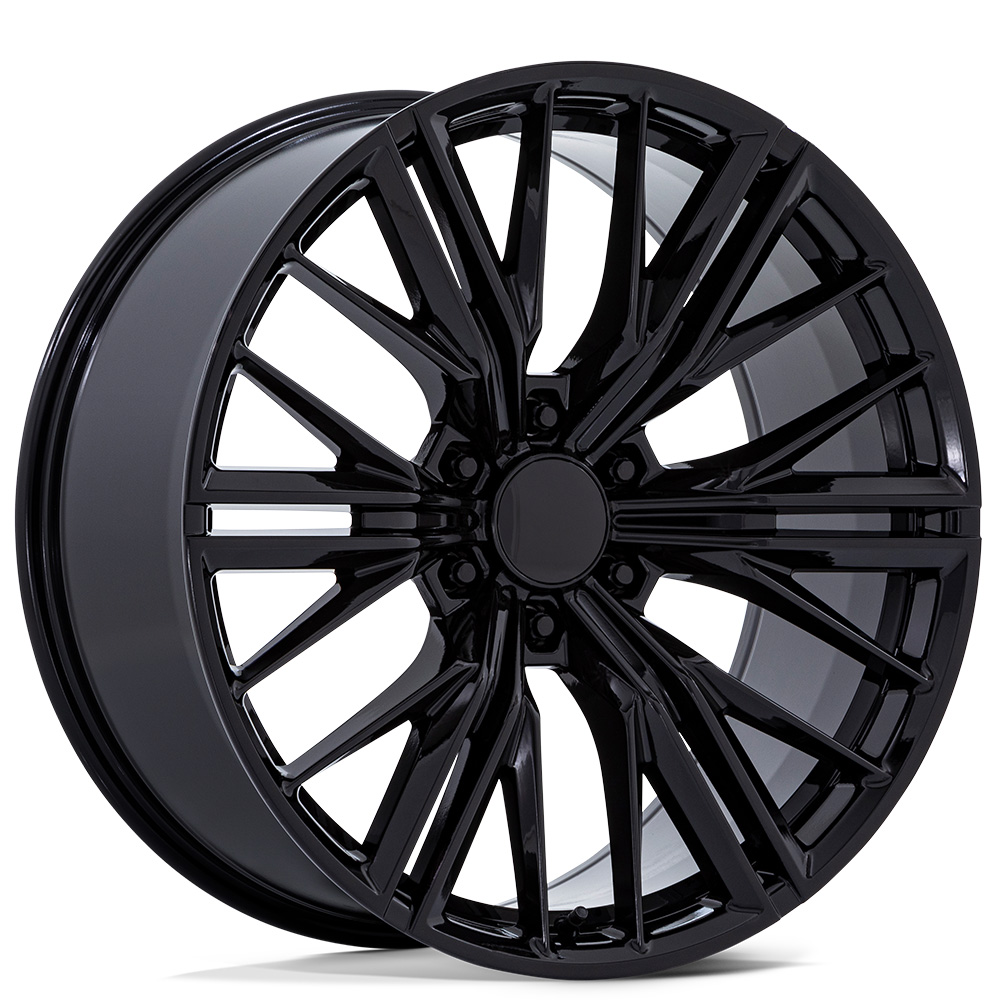 22" Performance Replicas Wheels PR227 Gloss Black Rims