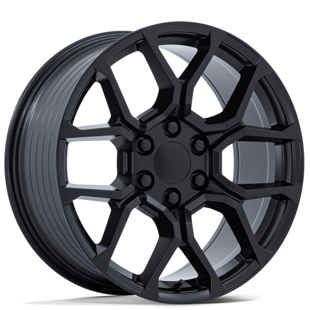 22" Performance Replicas Wheels PR233 Satin Black Rims