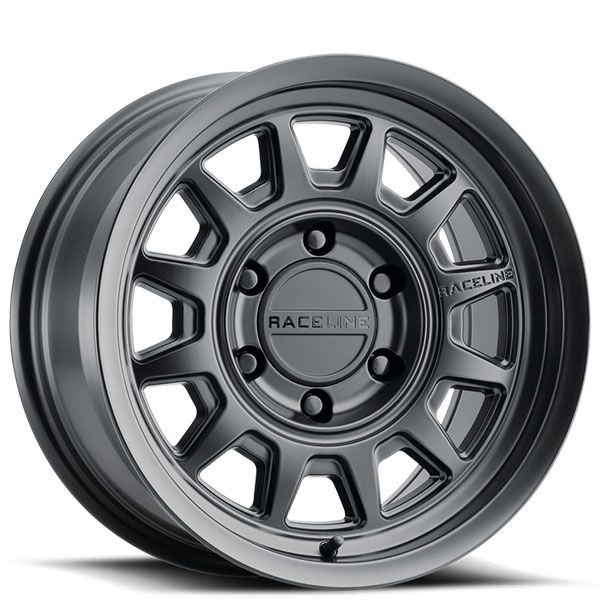 17" Raceline Wheels 952B Aero HD Satin Black Off-Road Rims