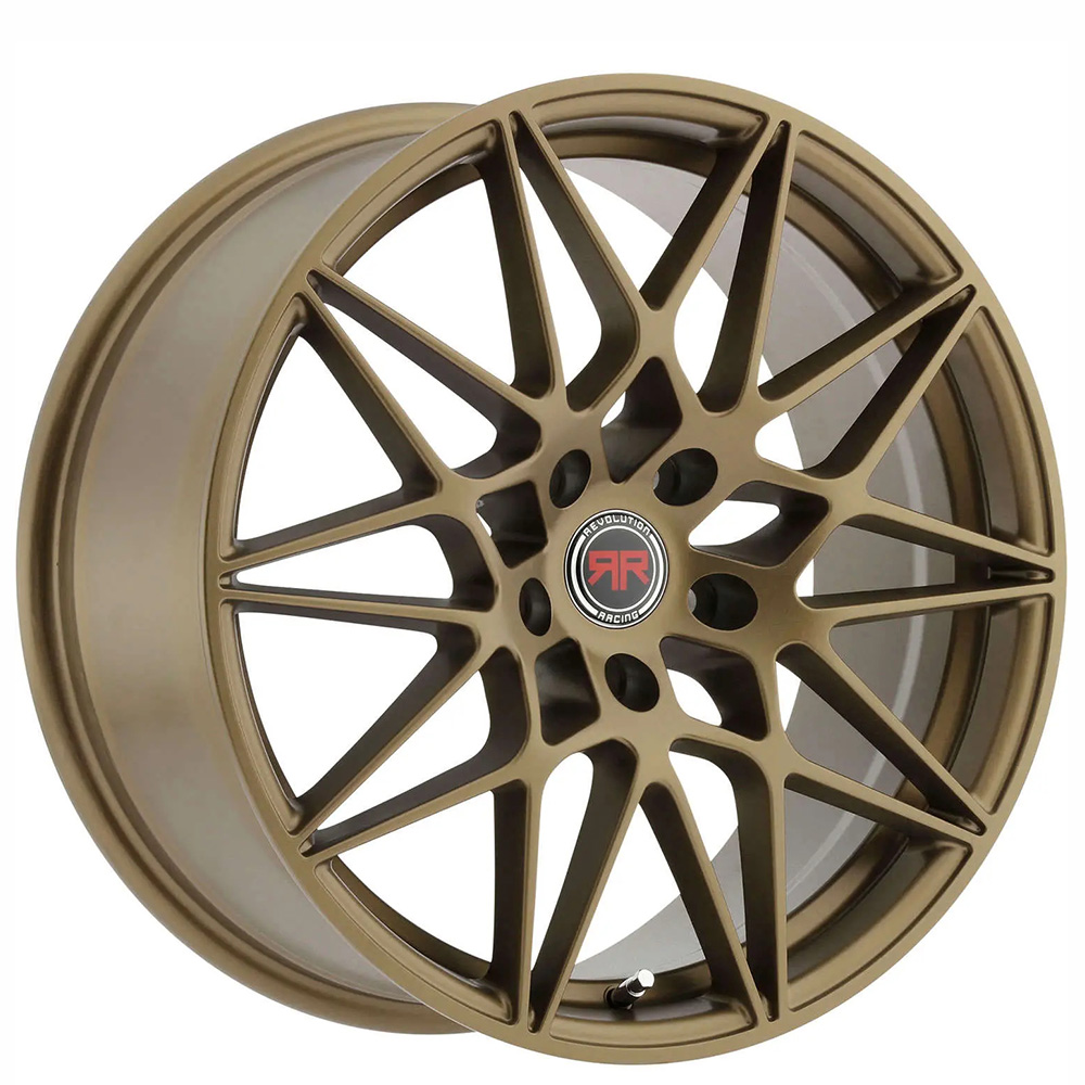 18" Revolution Racing Wheels RR11 Matte Gold Rims
