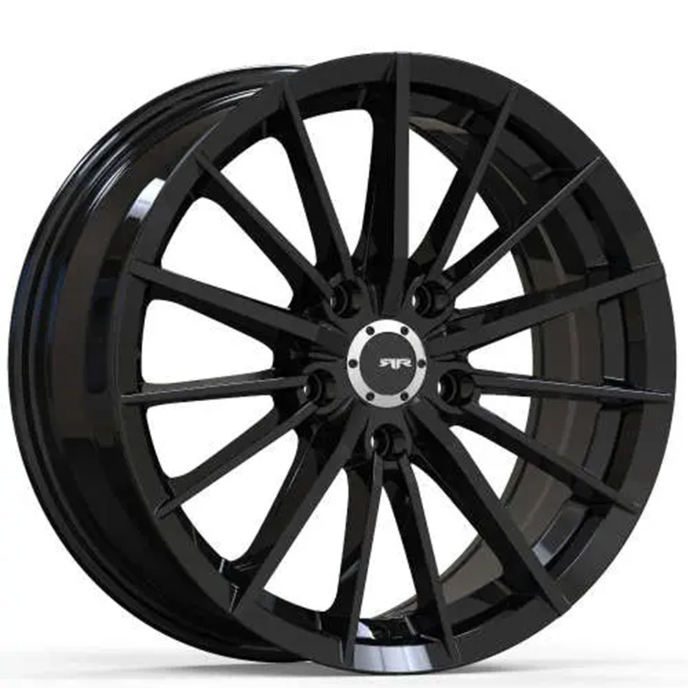 18" Revolution Racing Wheels RR35 Gloss Black Rims
