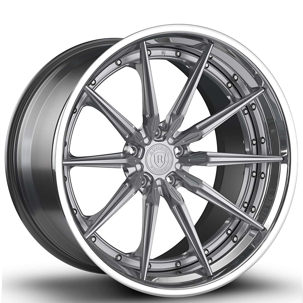 22" Rohana Forged Wheels RFG27 Custom Finish Multi Piece Rims