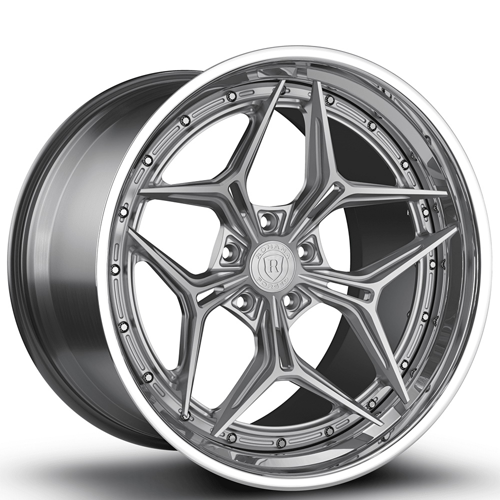 22" Rohana Forged Wheels RFG33 Custom Finish Multi Piece Rims
