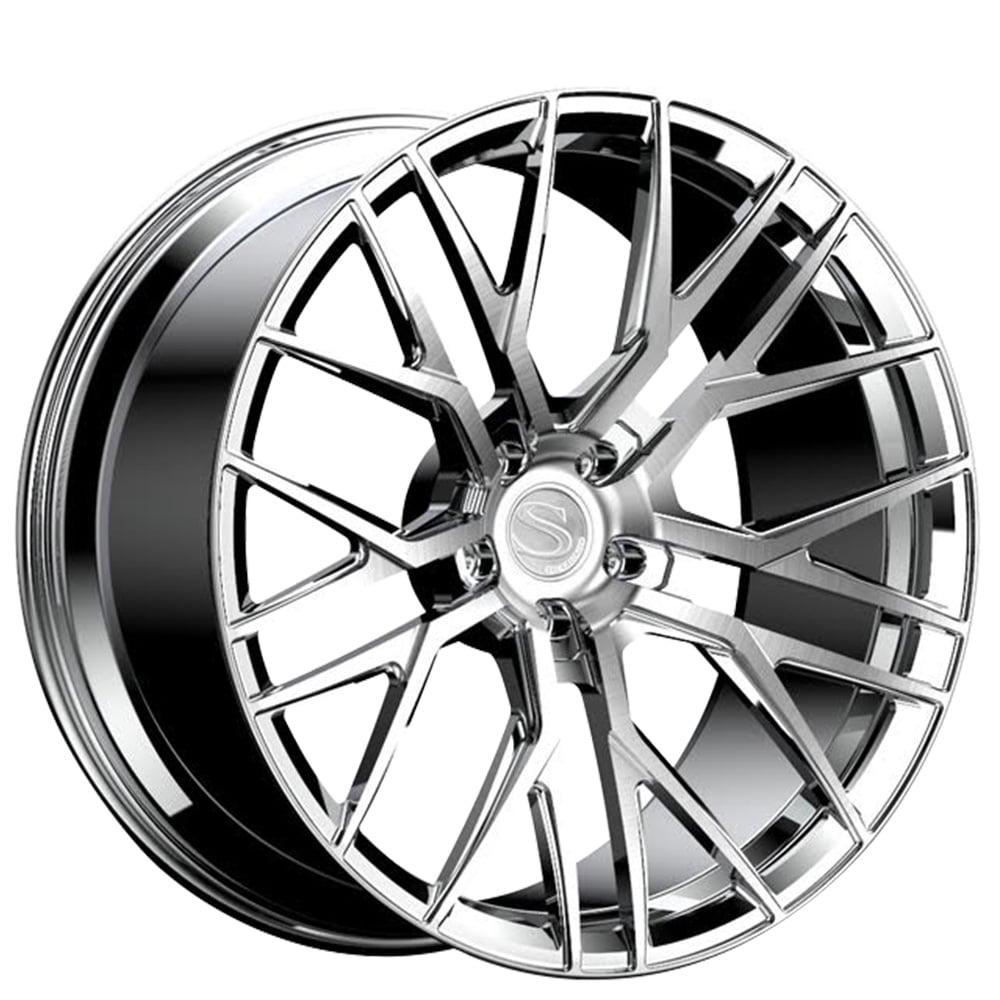 22" Savini Forged ACM1 High Polished Monoblock Forged Wheels (Blank ...