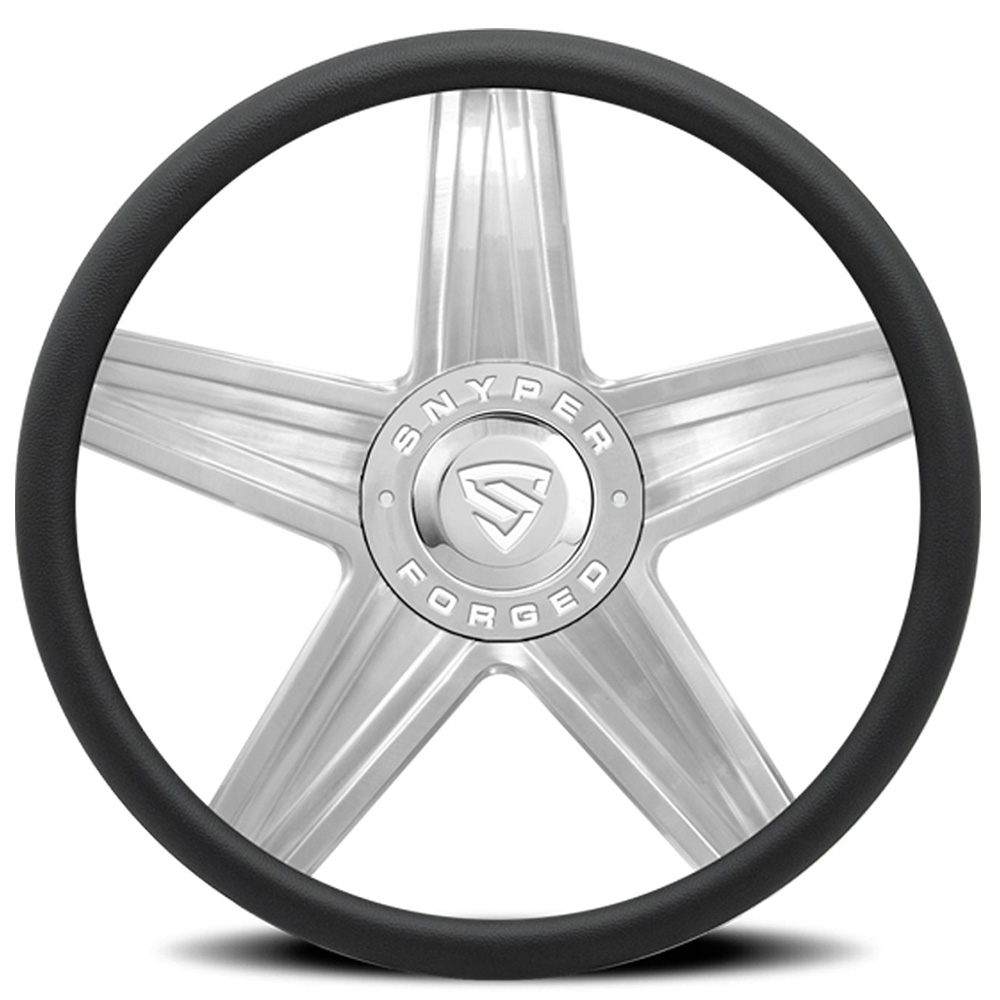 Snyper Forged Custom Steering Wheel Bayou Brushed