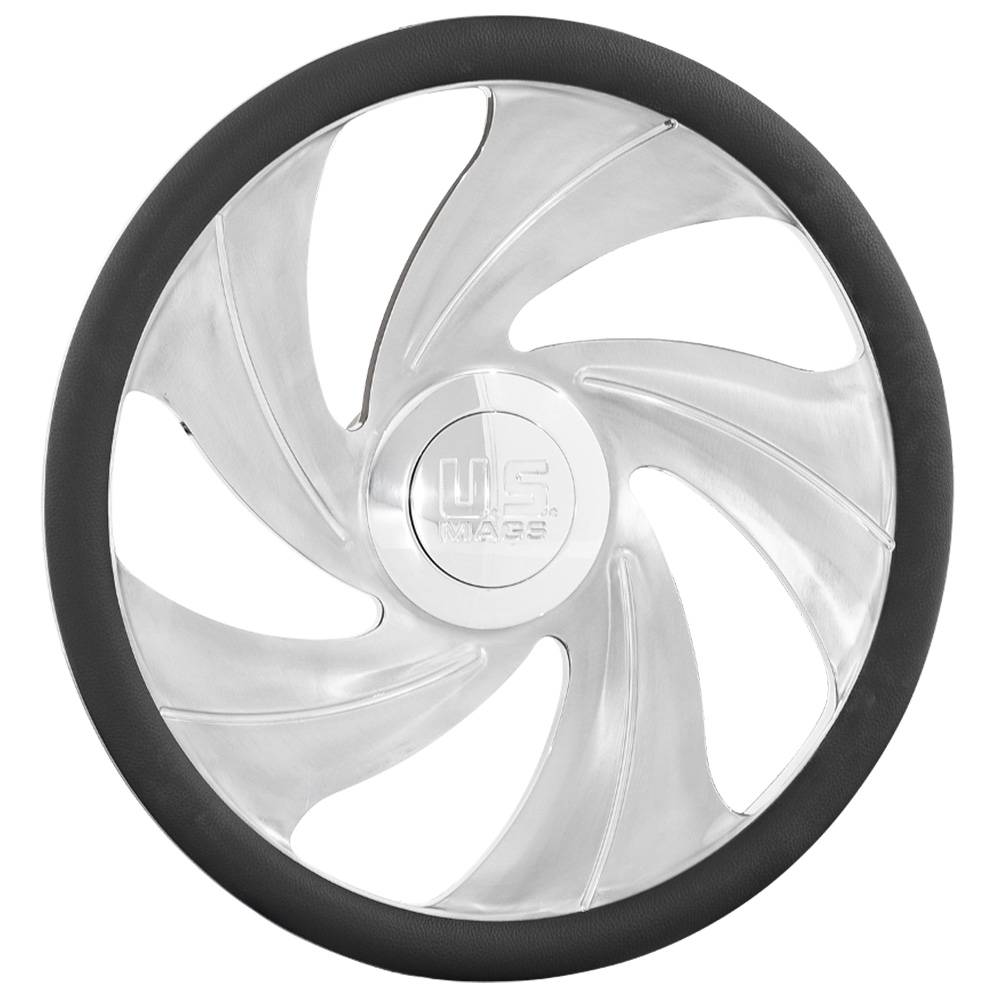 U.S. Mags Custom Steering Wheel Cyclone Polished