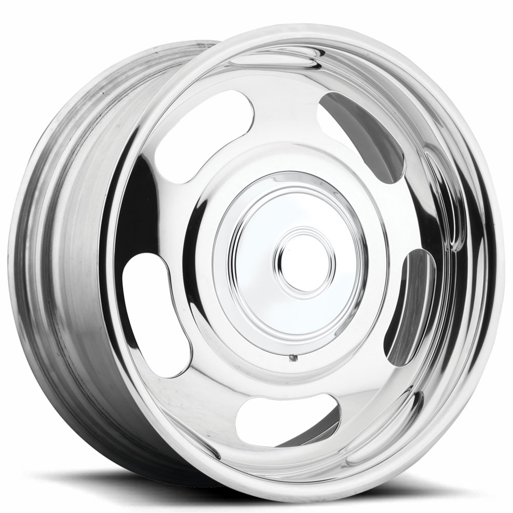 28" U.S. Mags Forged Wheels Big Slot US405 Polished Supreme Classics Rims