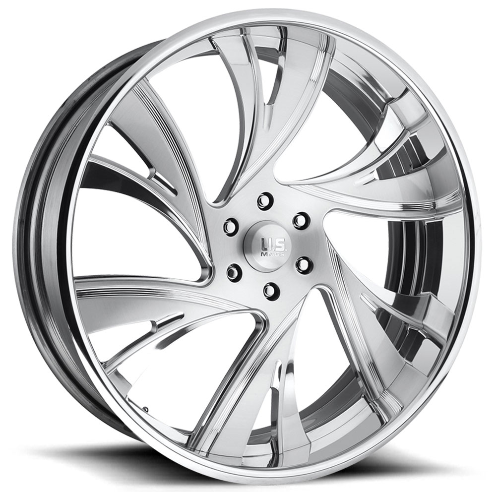 28" U.S. Mags Forged Wheels Sniper 6 US710 Custom Tuckin Series Rims